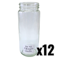 16 oz (12 fl oz) Glass Paragon Jars