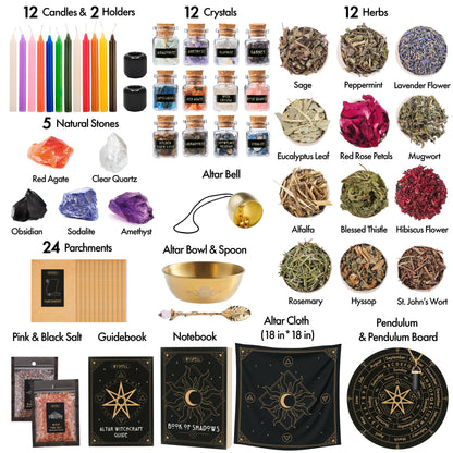 77 PCS Witchcraft Kit