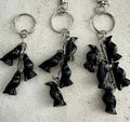 Murder of Crows Goth Witchy Horror Bag Charm Keychain