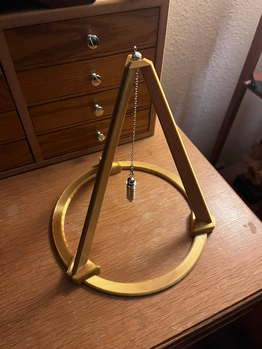 Large Pendulum Tripod (3D printed PLA plastic)
