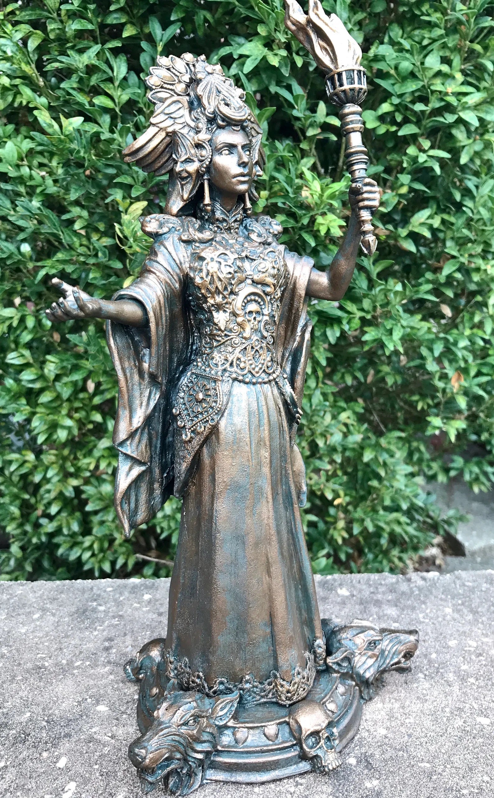 Hecate, Goddess of Witchcraft and Magic Statue