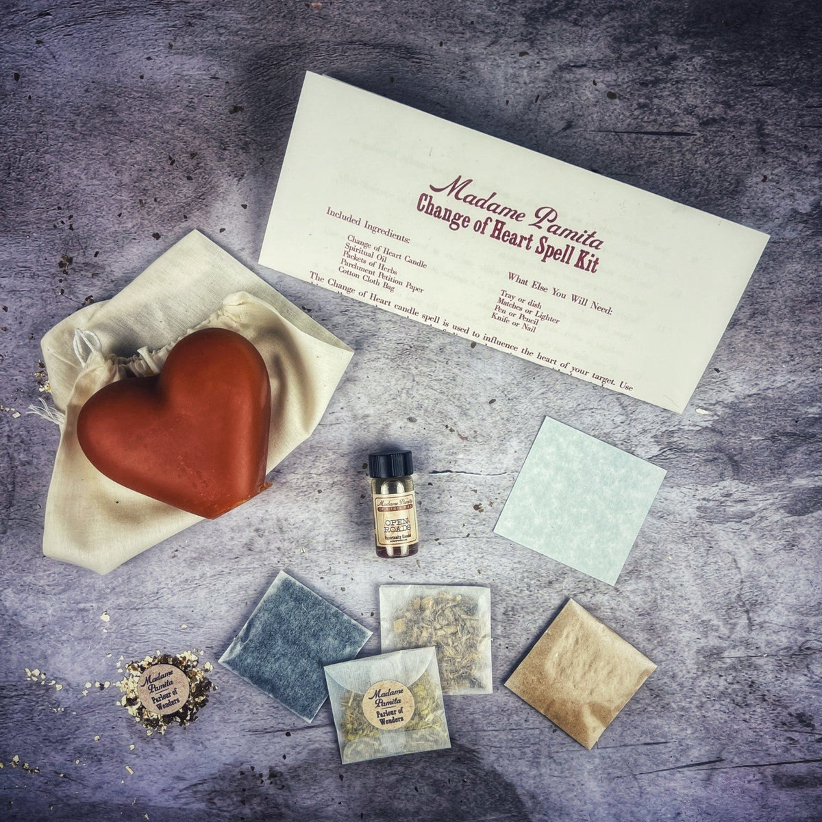 Change of Heart Candle Spell Kit - Love Reconciliation &amp; Emotional Healing