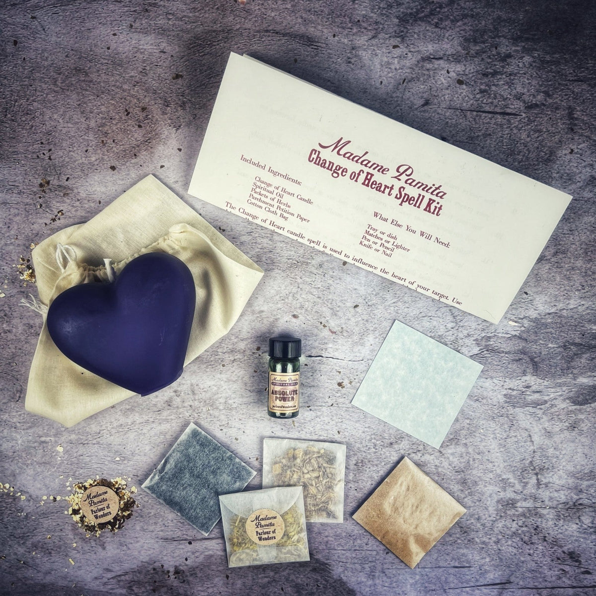 Change of Heart Candle Spell Kit - Love Reconciliation &amp; Emotional Healing