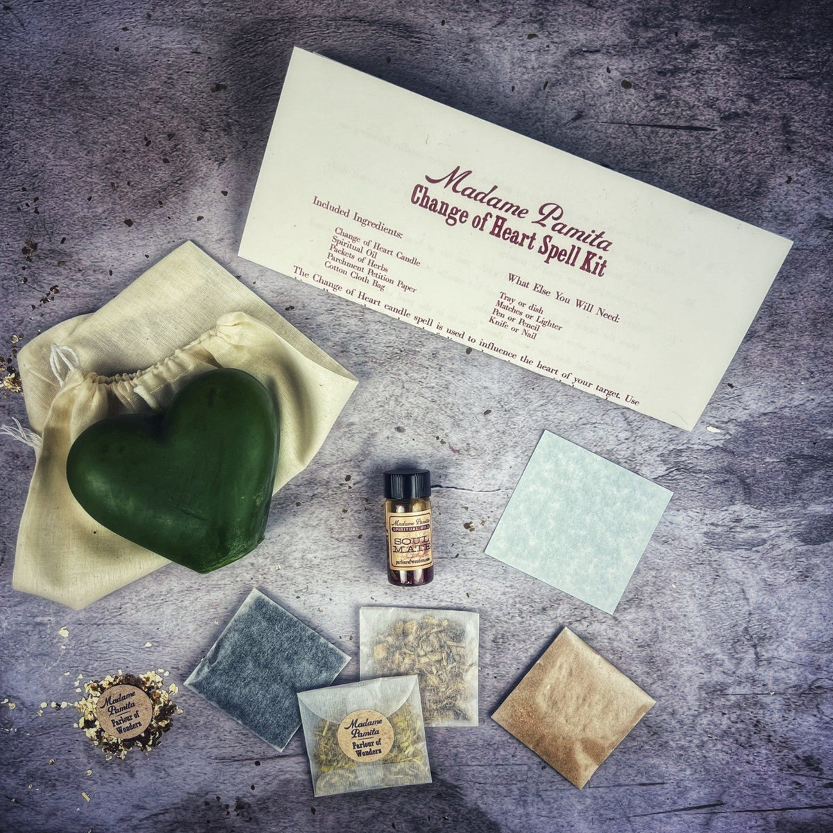 Change of Heart Candle Spell Kit - Love Reconciliation &amp; Emotional Healing