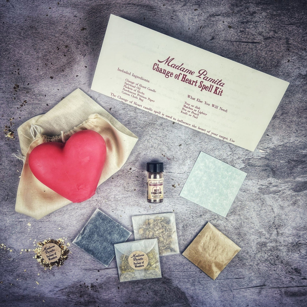 Change of Heart Candle Spell Kit - Love Reconciliation &amp; Emotional Healing