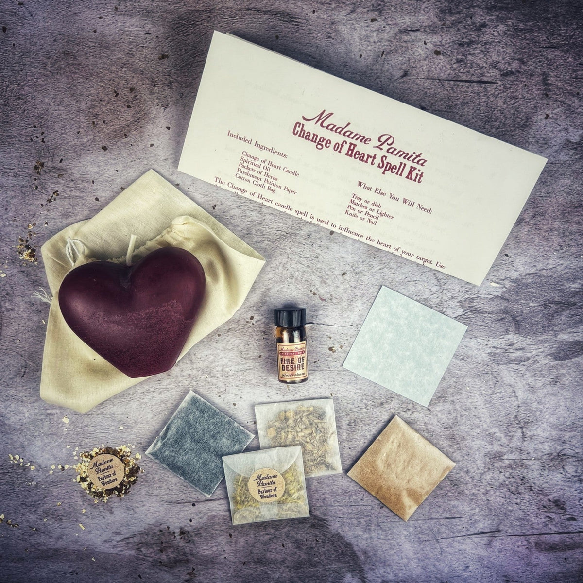Change of Heart Candle Spell Kit - Love Reconciliation &amp; Emotional Healing