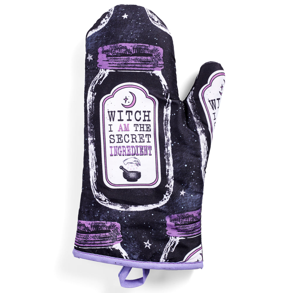 Kitchen Witch Oven Mitt Set