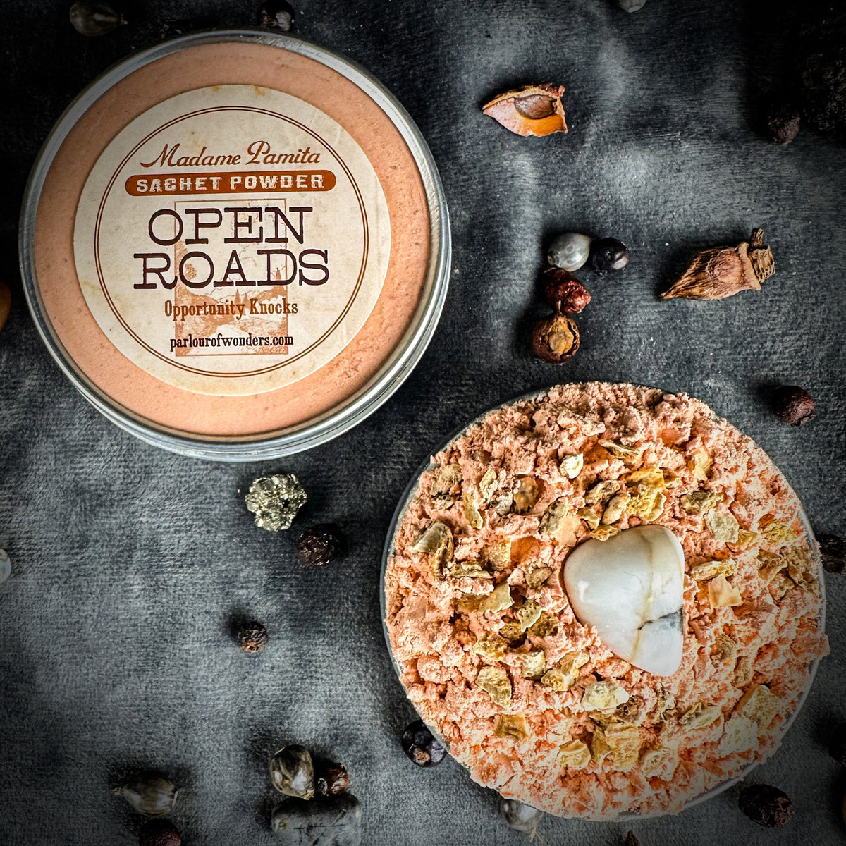 Open Roads Sachet Powder by Madame Pamita