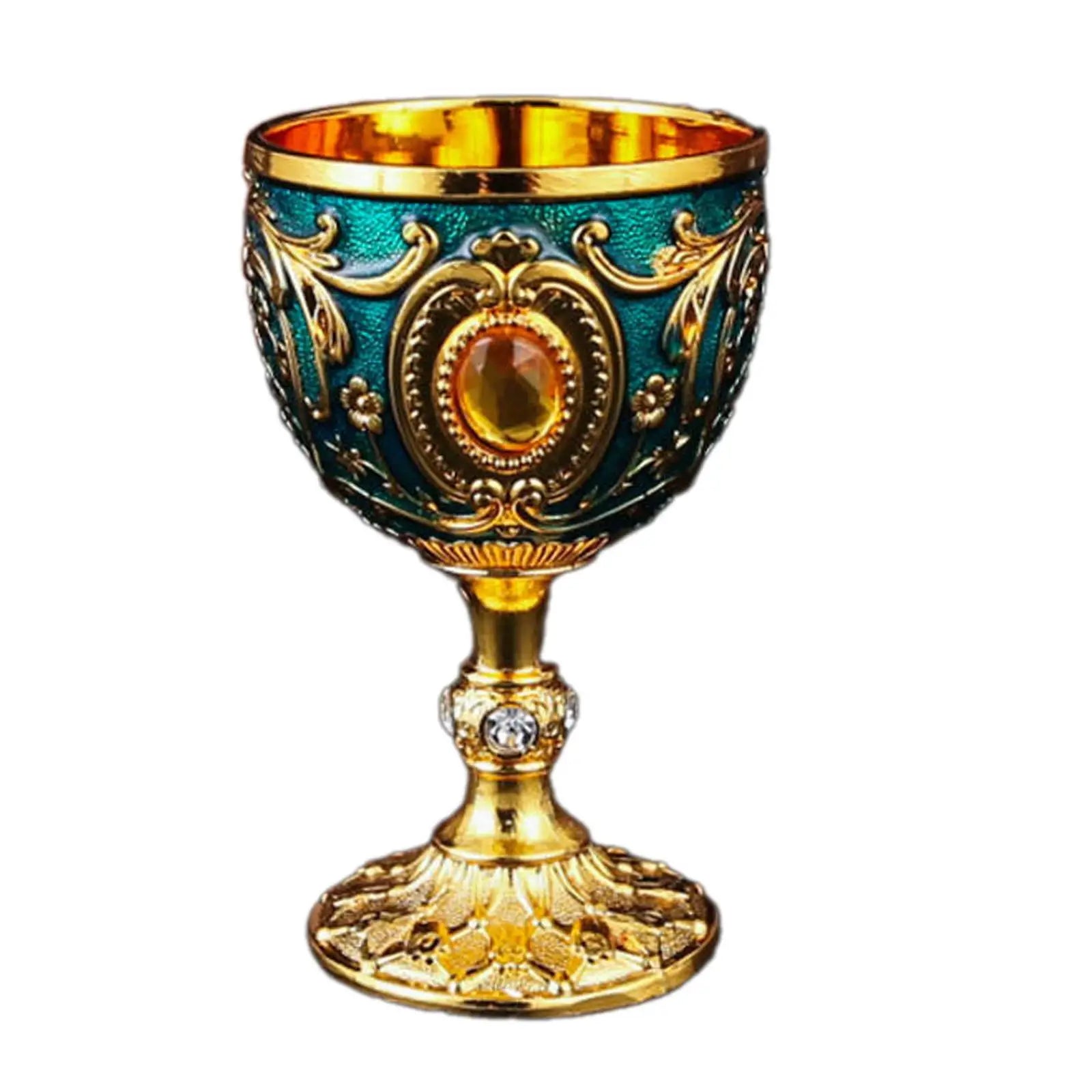 Vintage Chalice Medieval Goblet Novelty Engraved Reusable Anniversary