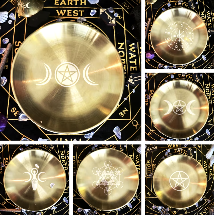 Gold Altar Plates