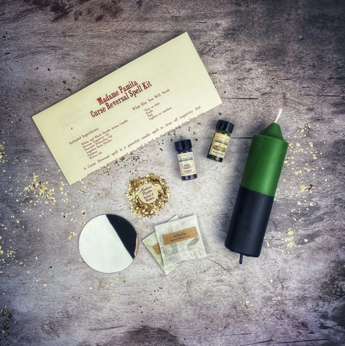 Curse Reversal Candle Spell Kit - Break Curses &amp; Send Negativity Back