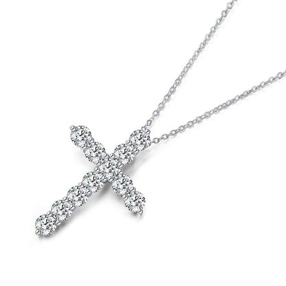 Faith Cubic Zirconia Cross Necklaces