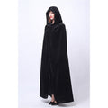 Velvet Thin Black Halloween Cape Cloak