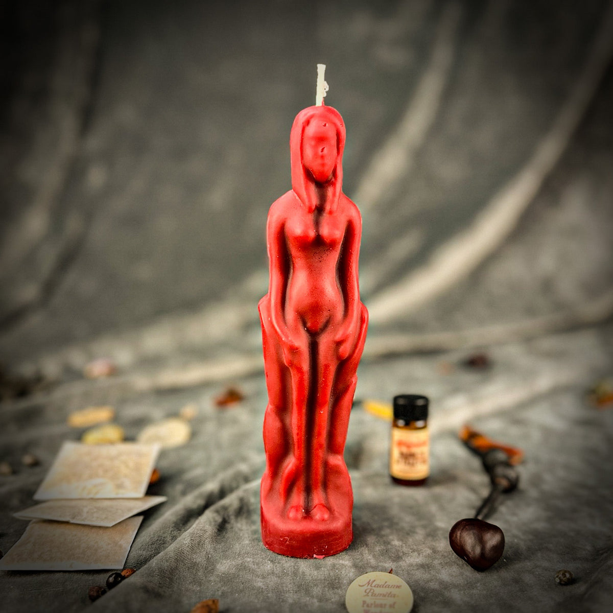 Female Figural Candle Spell Kit - Sympathetic Magic &amp; Personal Power