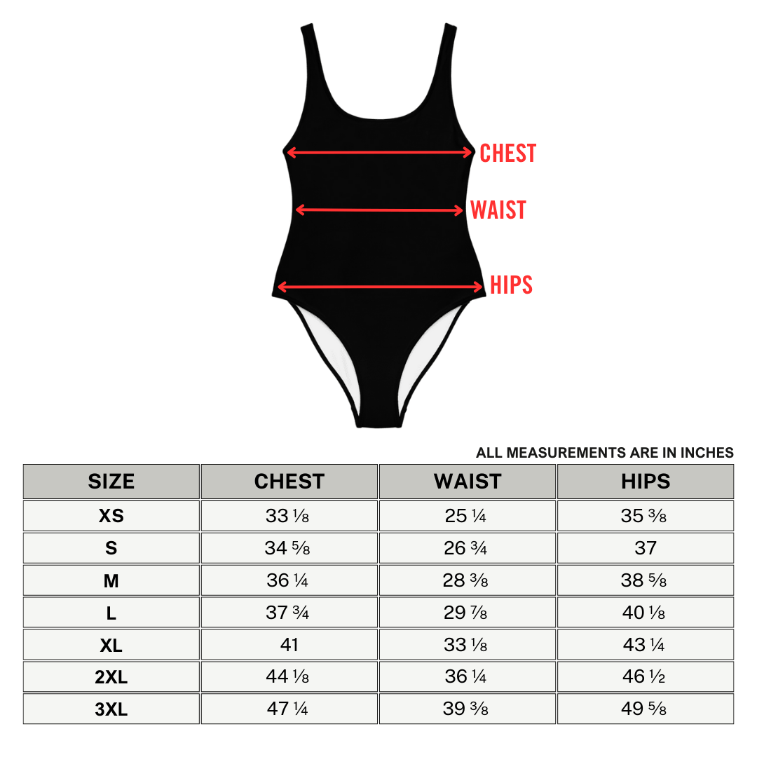 Ouija Board One-Piece Swimsuit