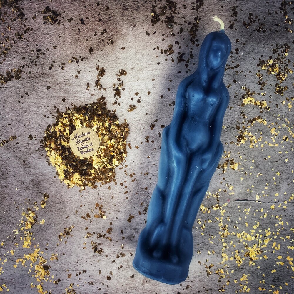 Female Figural Candle Spell Kit - Sympathetic Magic & Personal Power