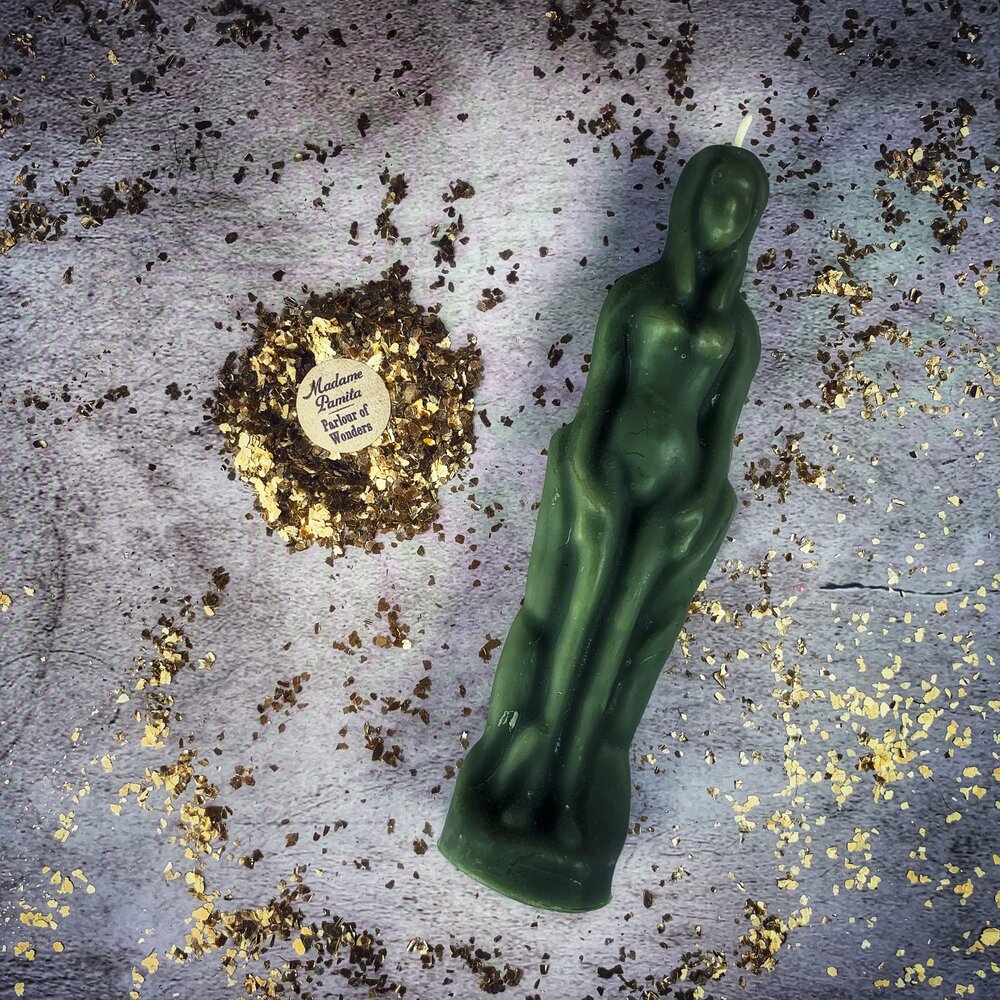 Female Figural Candle Spell Kit - Sympathetic Magic & Personal Power